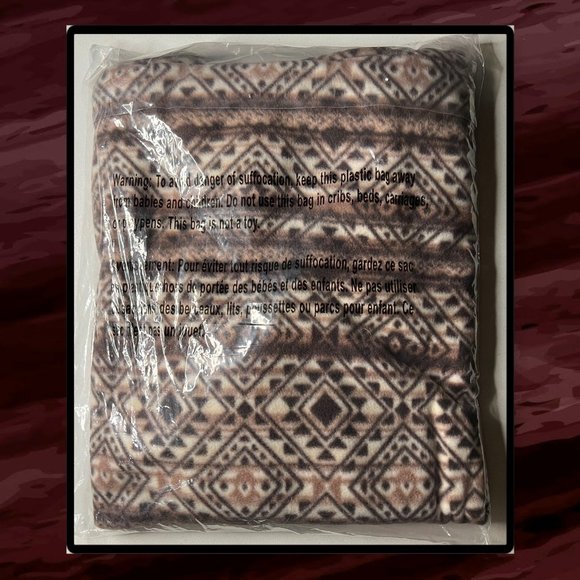 Maurice's Plus Size Geo Print 1/4 Zip Fleece Sweatshirt 0X - Picture 8 of 10